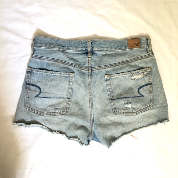 High Waisted Jean Shorts - Picture 2 of 2